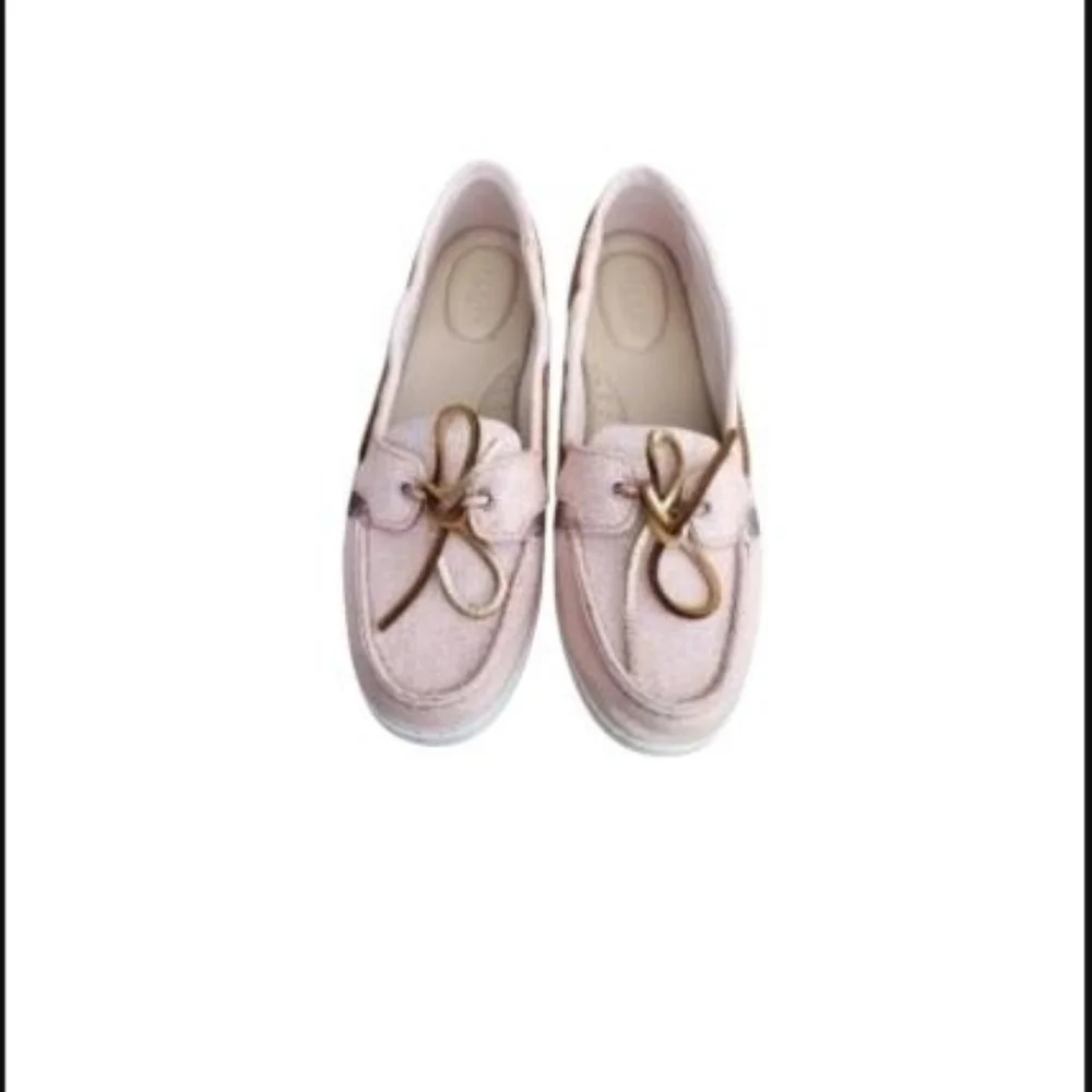 Sperry Topsider Starfish Rose Pink Boat Slip On Casual Sun Loafer Shoe Women 9.5 - Picture 3 of 12